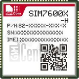 Verificação do IMEI SIMCOM SIM7600E-H em imei.info