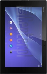 IMEI चेक SONY Xperia Tablet Z2 WiFi imei.info पर