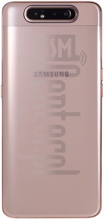 Pemeriksaan IMEI SAMSUNG Galaxy A80 di imei.info