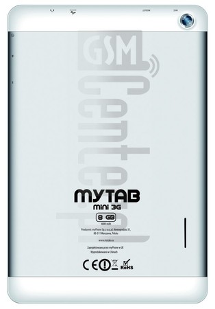 Vérification de l'IMEI myPhone myTAB Mini 3G sur imei.info