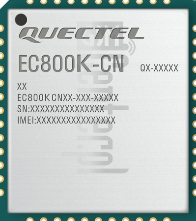 Vérification de l'IMEI QUECTEL EC800K-CN sur imei.info