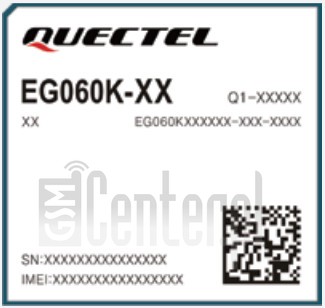 Verificación del IMEI  QUECTEL EG060K-NA en imei.info
