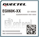 ตรวจสอบ IMEI QUECTEL EG060K-NA บน imei.info