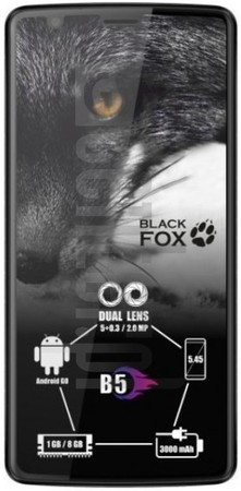 在imei.info上的IMEI Check BLACK FOX B5