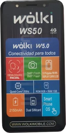 IMEI Check WOLKI WS50 on imei.info