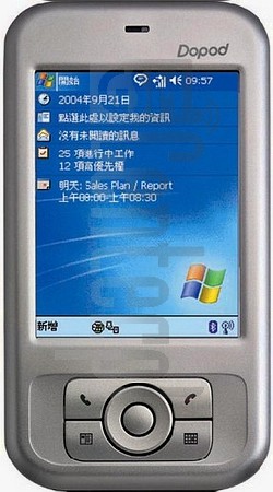 Kontrola IMEI DOPOD 828 (HTC Magician) na imei.info
