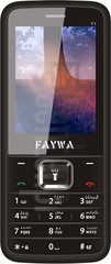 Skontrolujte IMEI FAYWA F1 na imei.info