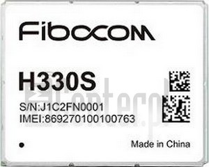 Verificación del IMEI  FIBOCOM H330S en imei.info