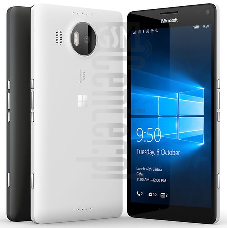 تحقق من رقم IMEI MICROSOFT Lumia 950 XL على imei.info