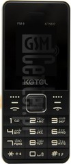 在imei.info上的IMEI Check KGTEL KT5617