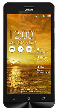 Vérification de l'IMEI ASUS A502CG ZenFone 5 Lite sur imei.info