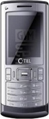 Kontrola IMEI C-TEL KT6358 na imei.info