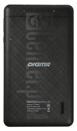 在imei.info上的IMEI Check DIGMA Optima Prime 4 3G