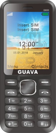 Kontrola IMEI GUAVA G600 na imei.info