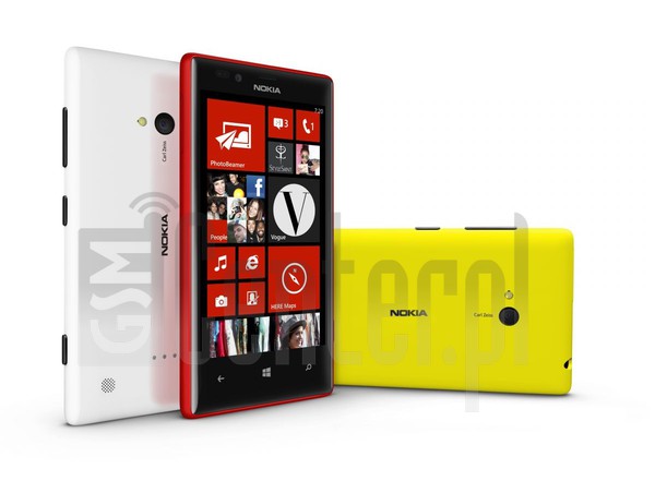 Kontrola IMEI NOKIA Lumia 720 na imei.info