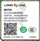 IMEI Check LONGSUNG M5700 on imei.info