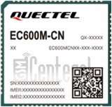 Vérification de l'IMEI QUECTEL EC600M-CN sur imei.info