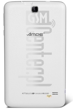 Vérification de l'IMEI AMPE A77 Dual sur imei.info