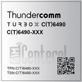 Verificação do IMEI THUNDERCOMM Turbox CT6490-NA em imei.info