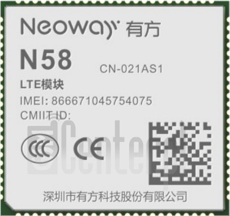 Verificação do IMEI NEOWAY N58-EA em imei.info