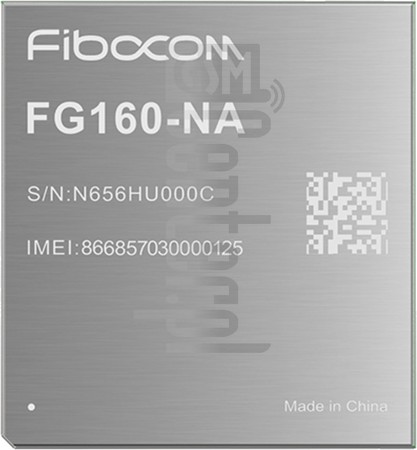 Verificação do IMEI FIBOCOM FG160-NA em imei.info