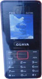 Skontrolujte IMEI GUAVA G2180 na imei.info