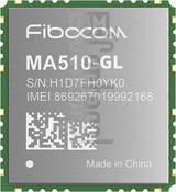 Vérification de l'IMEI FIBOCOM MA510-GL sur imei.info