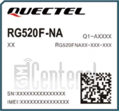 在imei.info上的IMEI Check QUECTEL RG520F-NA