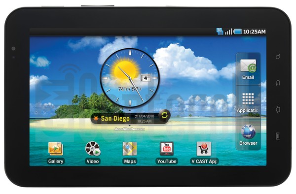 Sprawdź IMEI SAMSUNG i800 Galaxy Tab 7.0" Verizon na imei.info