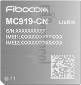 Kontrola IMEI FIBOCOM MC919-CN na imei.info