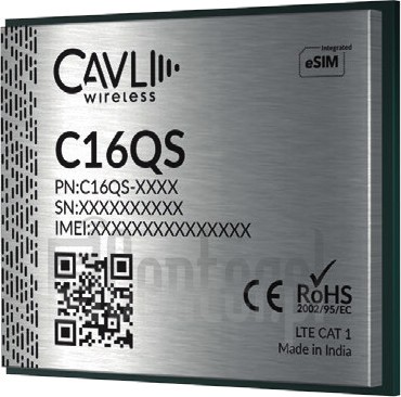 在imei.info上的IMEI Check CAVLI C16QS