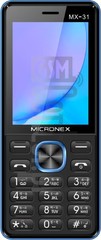 Skontrolujte IMEI MICRONEX MX-31 na imei.info