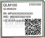 Verificação do IMEI QUECLINK QLM100 em imei.info