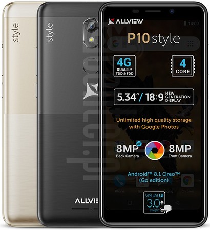 IMEI चेक ALLVIEW P10 Style imei.info पर