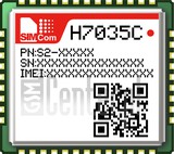 Перевірка IMEI SIMCOM H7035C на imei.info