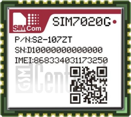 تحقق من رقم IMEI SIMCOM SIM7020G على imei.info