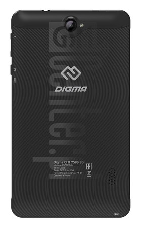 Skontrolujte IMEI DIGMA Citi 7586 3G na imei.info