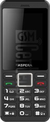 Controllo IMEI ASPERA F30 su imei.info