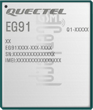 ตรวจสอบ IMEI QUECTEL EG91-EC บน imei.info