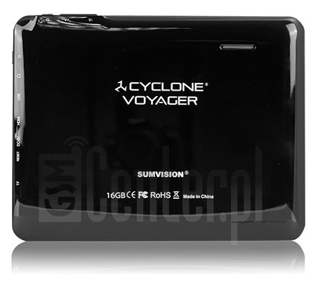 Skontrolujte IMEI SUMVISION Cyclone Voyager 8" na imei.info