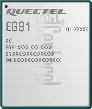ตรวจสอบ IMEI QUECTEL EG91-VX บน imei.info