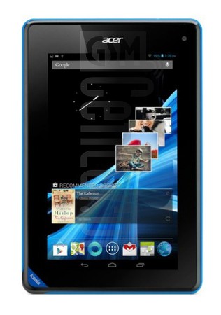 IMEI चेक ACER B1-A71 Iconia Tab imei.info पर