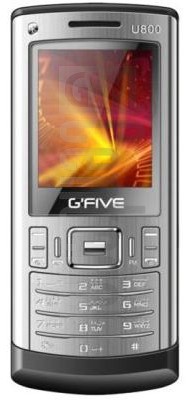 Sprawdź IMEI GFIVE U800 na imei.info