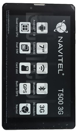 ตรวจสอบ IMEI NAVITEL T500 3G บน imei.info