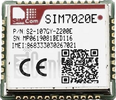 IMEI चेक SIMCOM SIM7020E imei.info पर