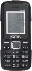 تحقق من رقم IMEI KGTEL GT-20 على imei.info