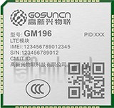 تحقق من رقم IMEI GOSUNCN GM196 على imei.info