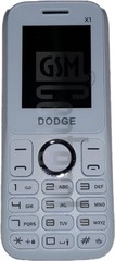 Kontrola IMEI DODGE X1 na imei.info