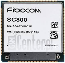 Pemeriksaan IMEI FIBOCOM SC800 di imei.info