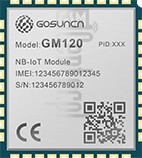 Pemeriksaan IMEI GOSUNCN GM120 di imei.info